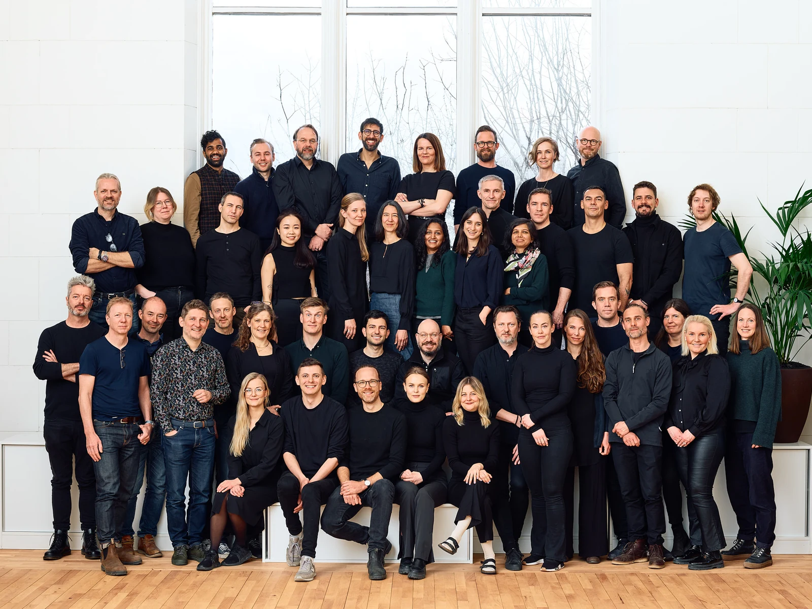 The Veryday team gathered at the Church studio